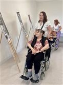 Návšteva seniorov a detí z jaslí v kultúrnom centre